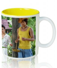 Photo Mug Inner Yellow